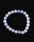 Aquamarine Beaded Stretch Bracelet