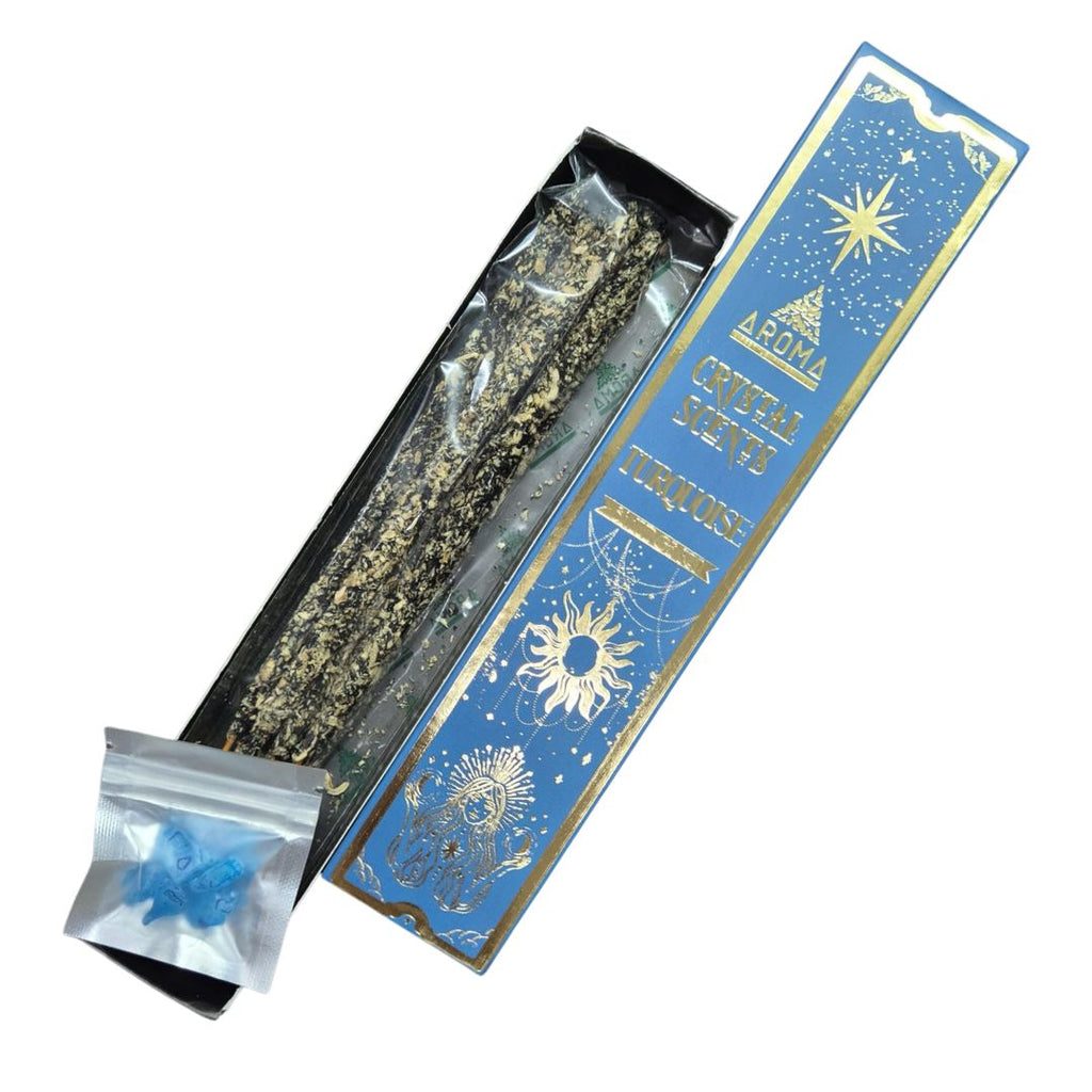 Crystal Scents – Turquoise Smudge Kit (AROMA)