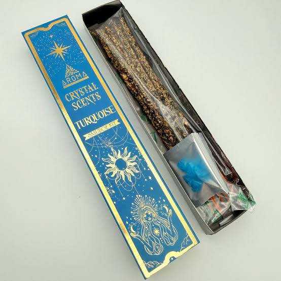 Crystal Scents – Turquoise Smudge Kit (AROMA)