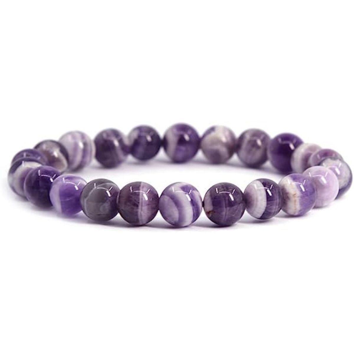 Amethyst Bead Bracelet
