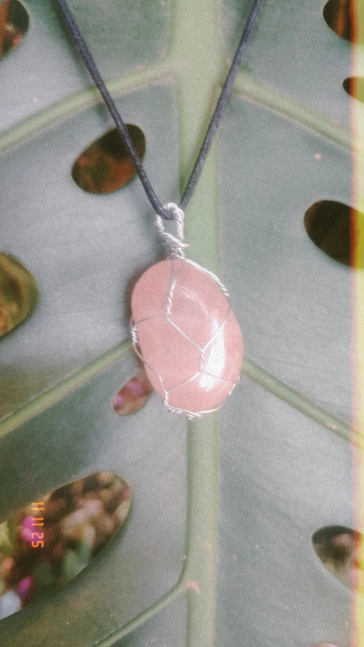 Rose Quartz Pendant