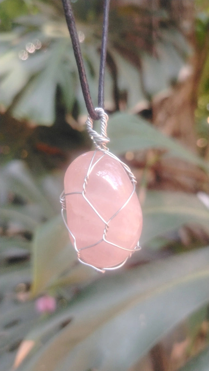 Rose Quartz Pendant